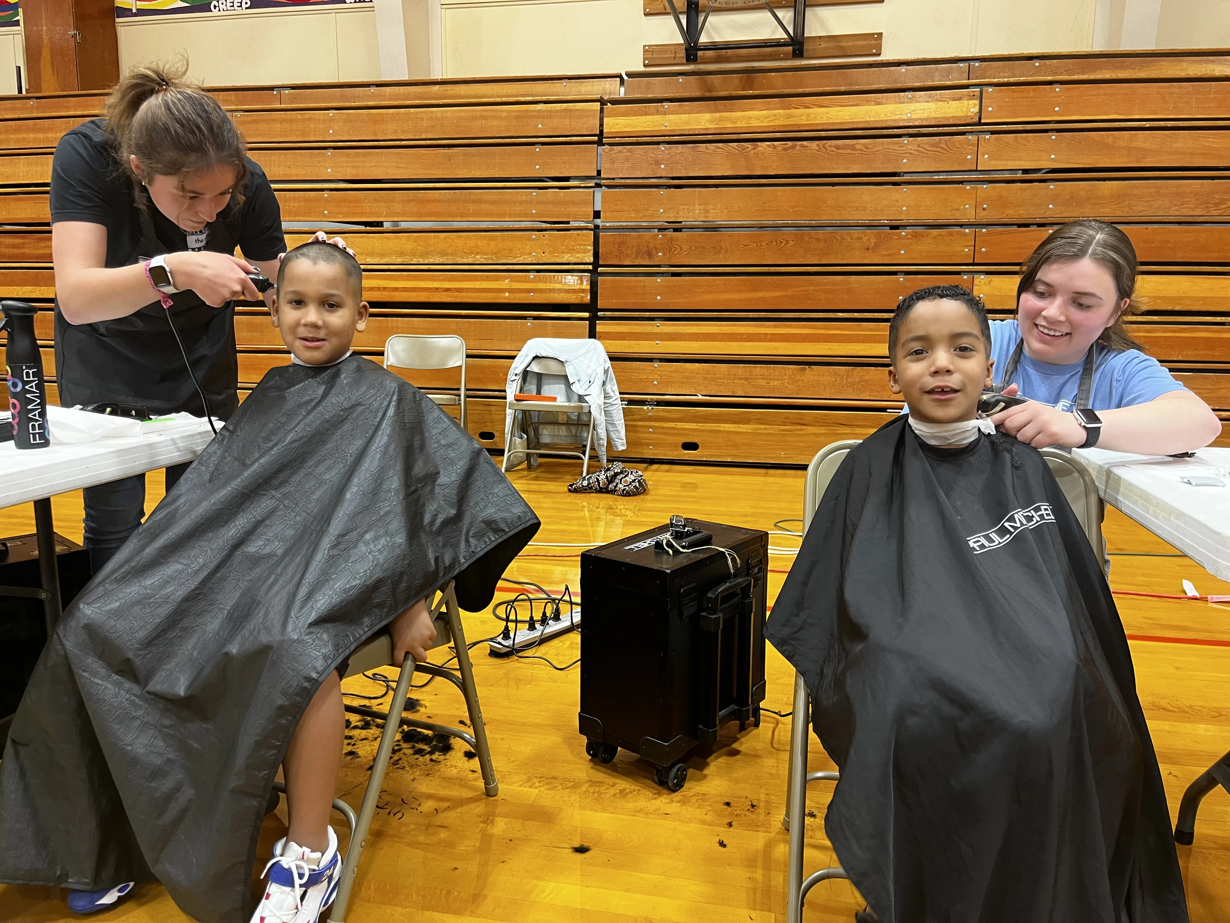 A competitive grant allowed the Education Foundation to carry out their annual Teton Valley Cares back-to-school-readiness program.
