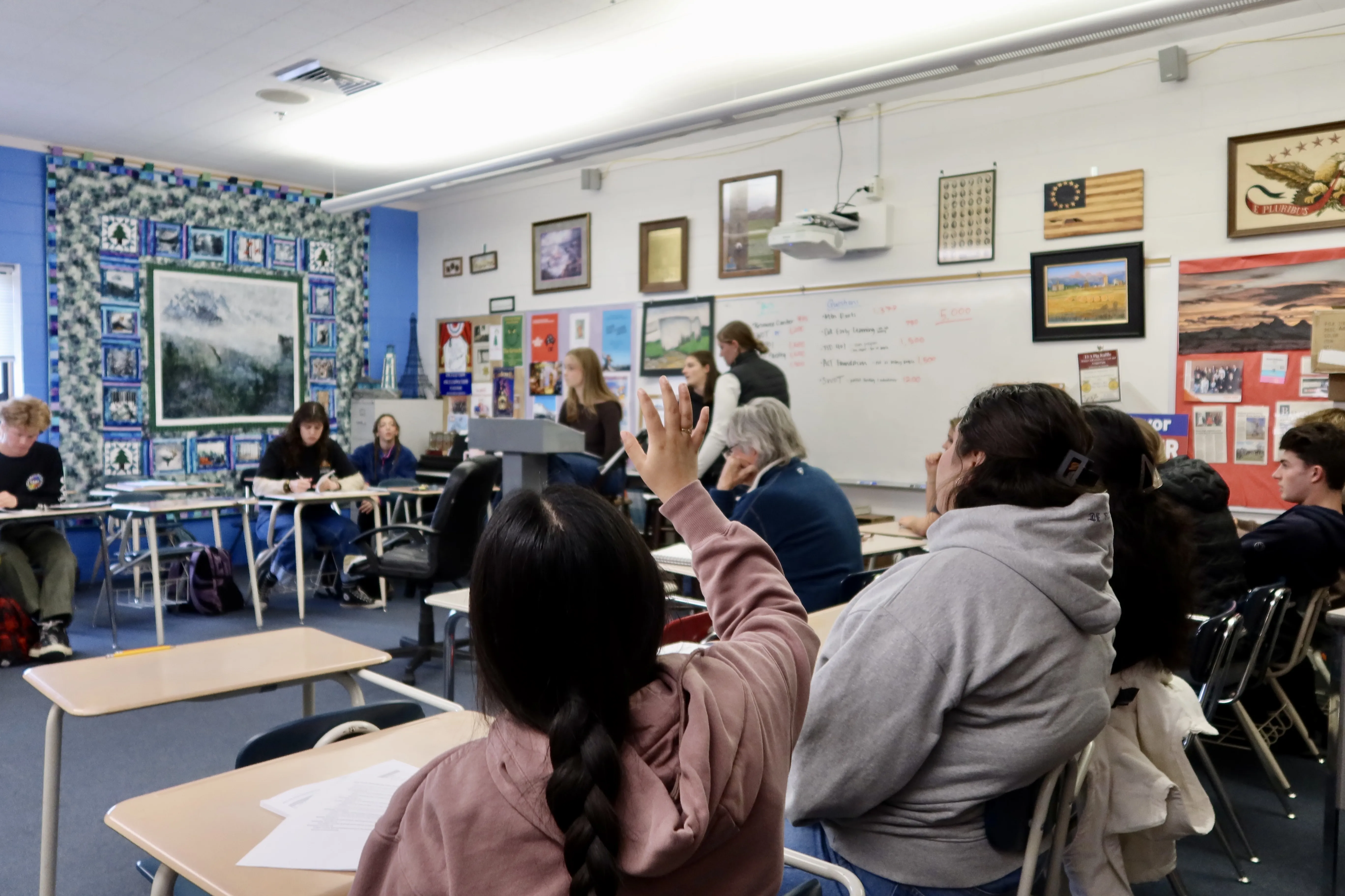 Youth Philanthropy program participants in Teton Valley