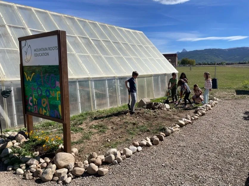 A youth philanthropy grant helped Mountain Roots Education fully stock and organize their tool sheds before the start of the school year.