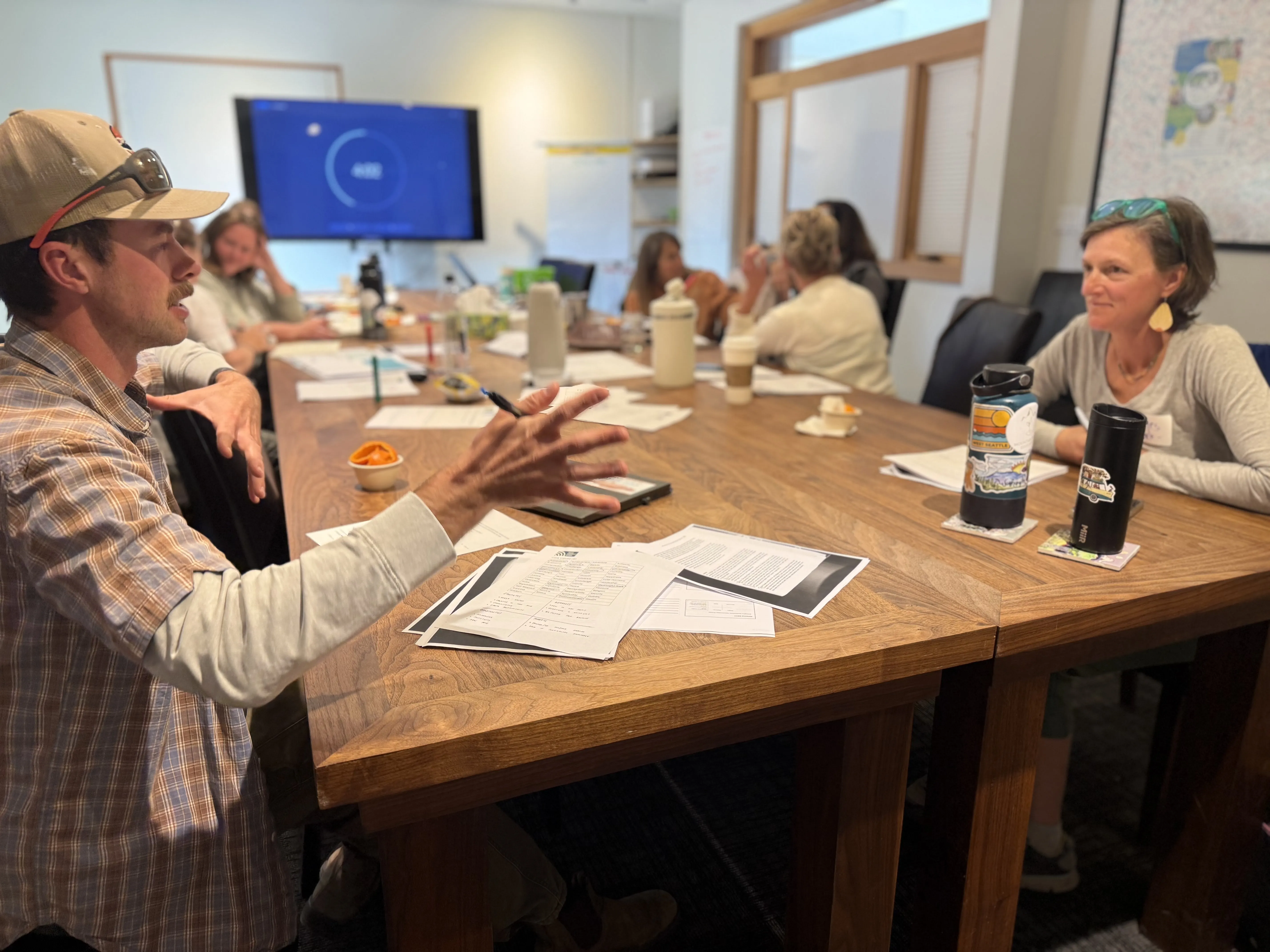 Nonprofit networking and roundtable event in Teton Valley